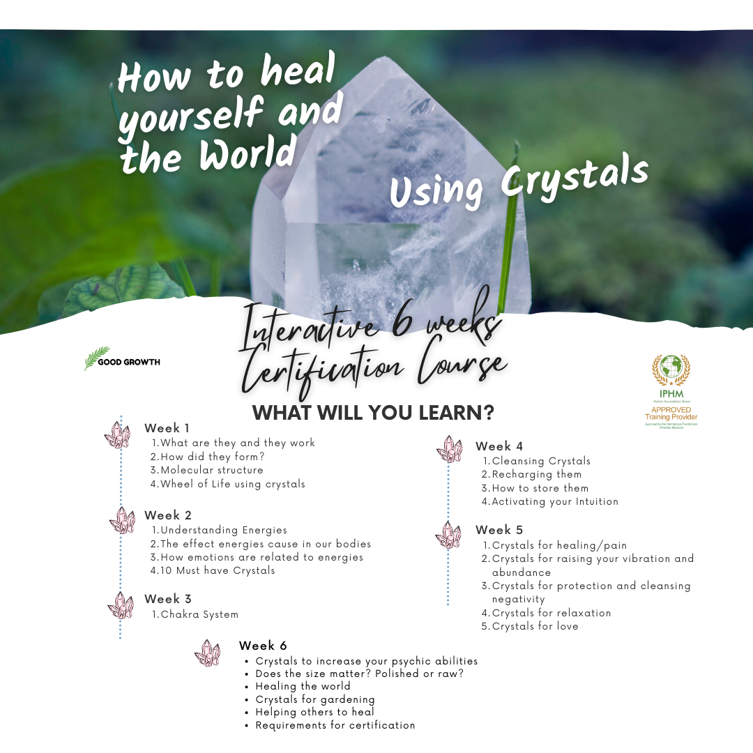 6 Week Certification Crystal Course